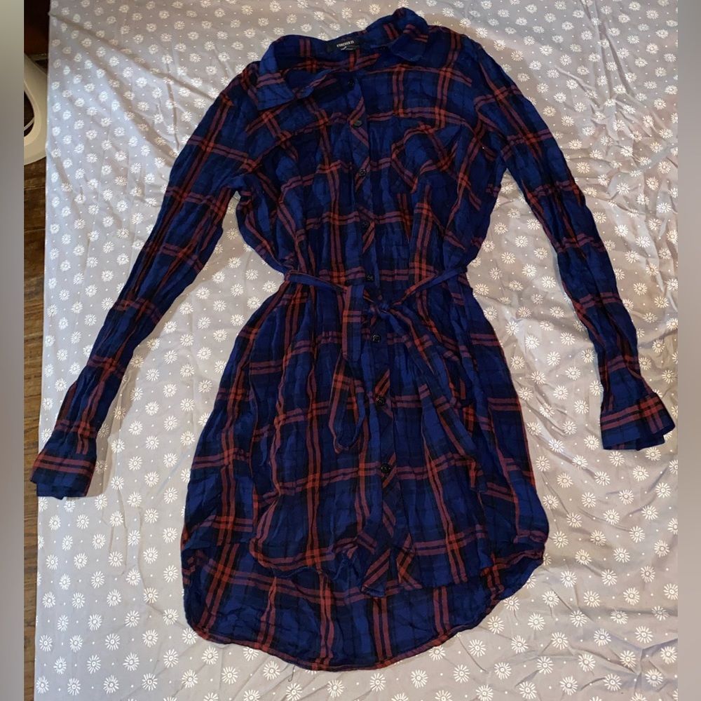 Forever 21 flannel dress